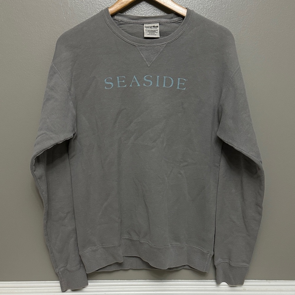 Comfort Wash Seaside crew neck sweatshirt Sz S